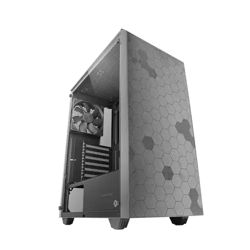 Mars Gaming MCQ3 Caixa Midi Tower ATX, micro ATX, Mini-ITX Vidro Temperado Preto