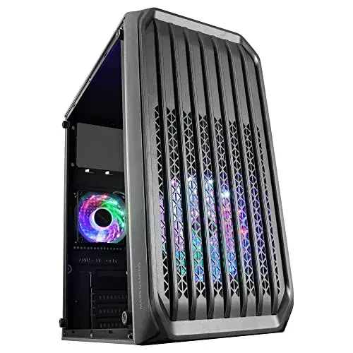 Mars Gaming MCS2 MicroATX PC Preto Ultra-Compacto RGB