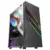 Mars Gaming MCU3 Semitorre PC Preto Full ARGB ATX, Micro ATX, Mini-ITX, vidro temperado