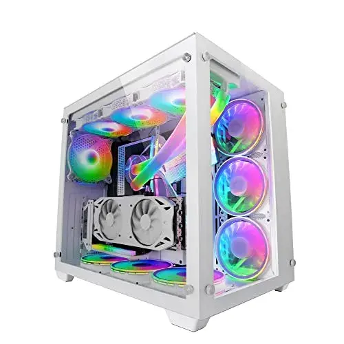 Mars Gaming MCV3 XXL Caixa de PC ATX Branco Temperado
