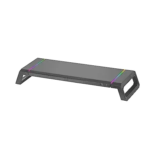 Mars Gaming MGSONE Suporte para Monitor RGB Preto