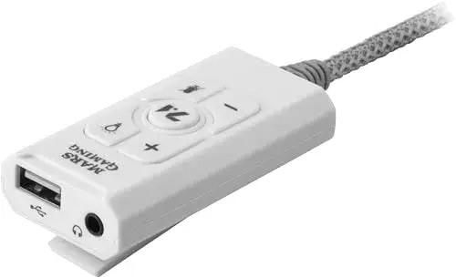 Mars Gaming MSC2 Placa de Som Externa 7.1 USB Controle Multifuncional