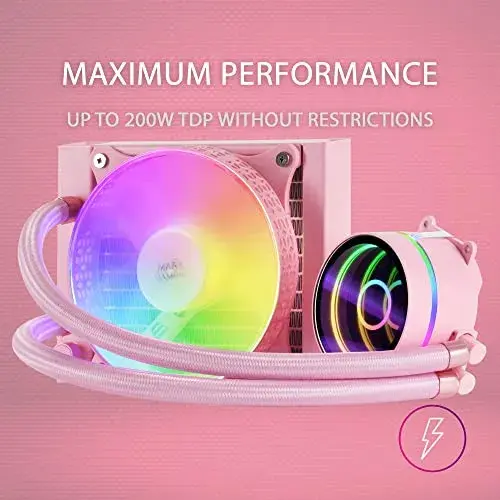 Mars Gaming Water Cooling ML-ONE120 Frgb Rosa