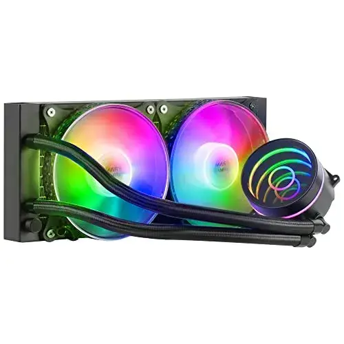 Mars Gaming Water Cooling ML-ONE240 Dual FRGB Preto