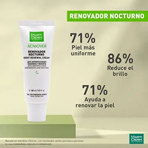 Martiderm Acniove Creme Renovador Noite 40ml