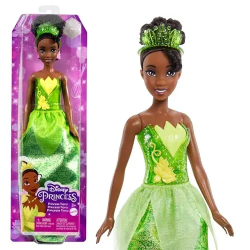 Mattel Princesa Tiana com Roupa Intercambiável