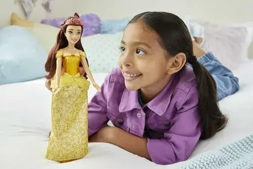 Mattel Princesas Disney Bela Boneca com roupa intercambiável