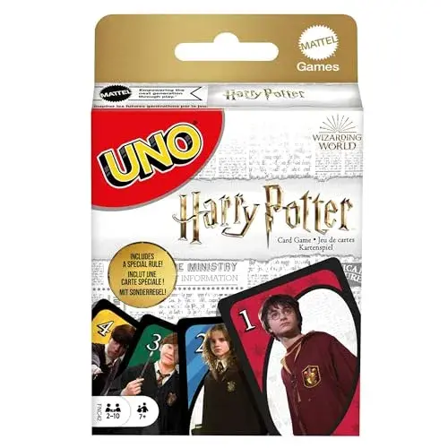 Mattel Uno Harry Potter 112 cartas para todos os fãs