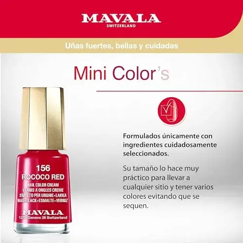 Mavala Esmalte de Unhas Rococo Red 5ml
