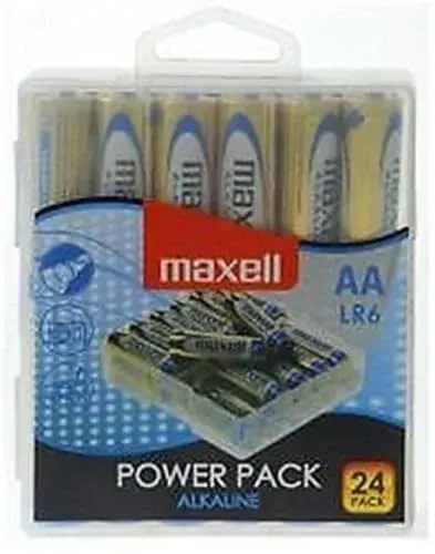 Maxell Pilhas Alcalinas AA 2500mAh Tamanho AA