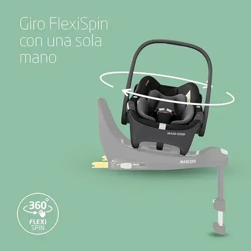 Maxi-Cosi Pebble 360 grupo 0+ até 15 meses giratória 360 graus segurança Isofix protegida impacto