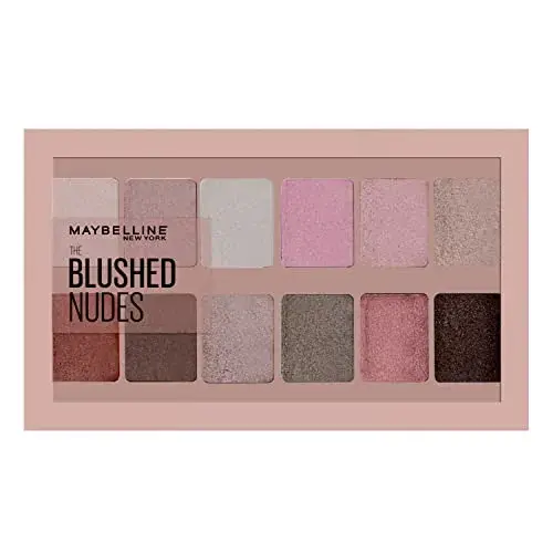 Maybelline The Blushed Nudes Paleta de Sombras 12 Tons 9,6g