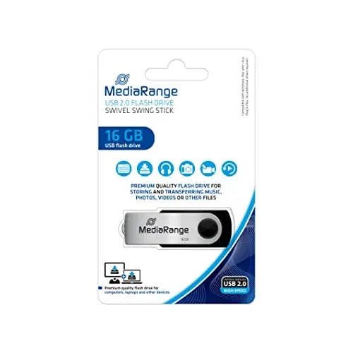 MediaRange MR910 16GB Preto USB