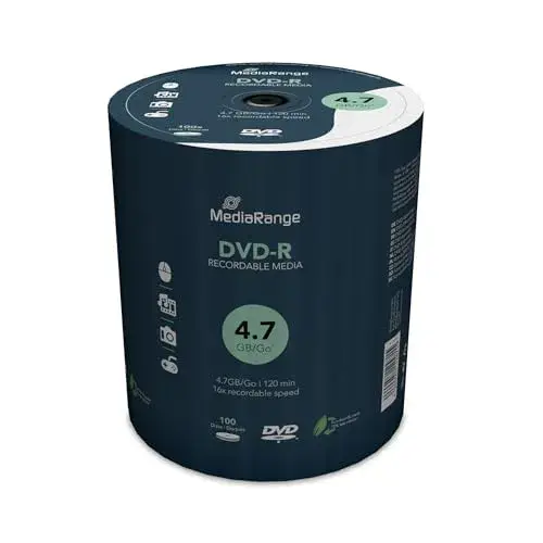 MediaRange DVD-R 4.7GB 16x Cake 100