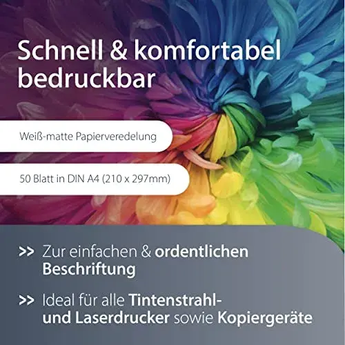 MediaRange Etiquetas Adesivas Permanentes DIN A4 210x297mm