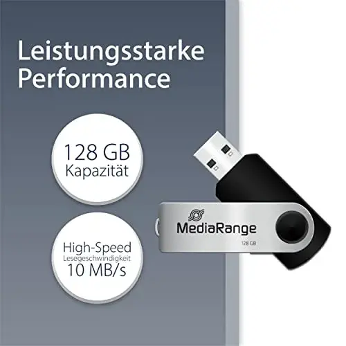 MediaRange MR10430 128GB USB Pens