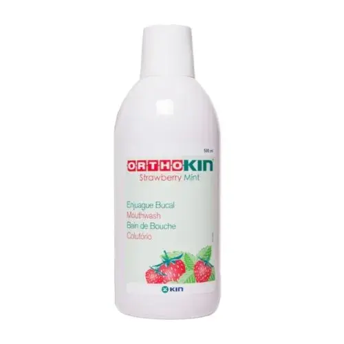Kin Colutório Prevention de Cáries Morango/Menta 500ml