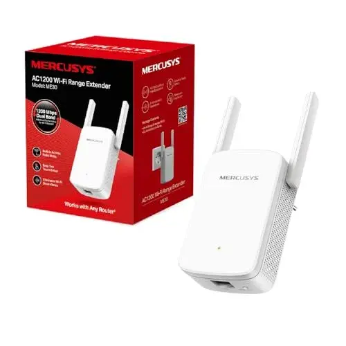Mercusys ME30 Repetidor de Rede Dual-band 1200 Mbps