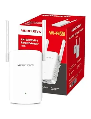 Mercusys ME60X Repetidor Wi-Fi 6 1201 Mbps 5 GHz