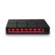 Mercusys MS108G Switch Gigabit 8 Portas Preto