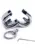 Metal Hard Pulseira de Metal com Parafusos Ajustáveis