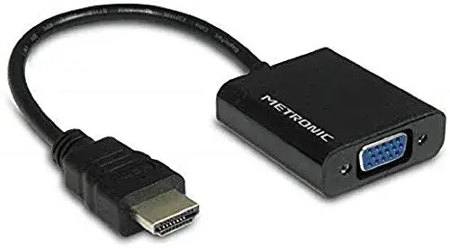 Metronic cabo HDMI a VGA 15cm Macho a Fêmea