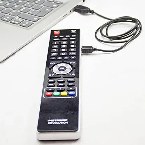 Metronic Comando Universal 4 em 1 Controle Remoto Programável para TV, Receptor Satélite e DVD