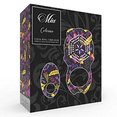 MIA Mia Anel Colosseo Vibrador Preto