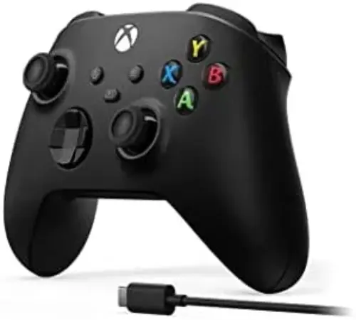 Microsoft Comando Wireless + Cabo USB-C Xbox Series X Preto