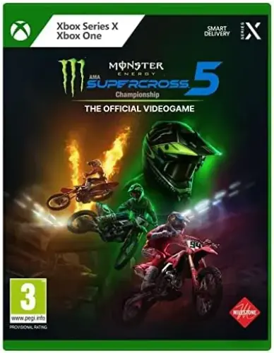 Microsoft Monster Energy Supercross 5 Padrão Xbox Series X