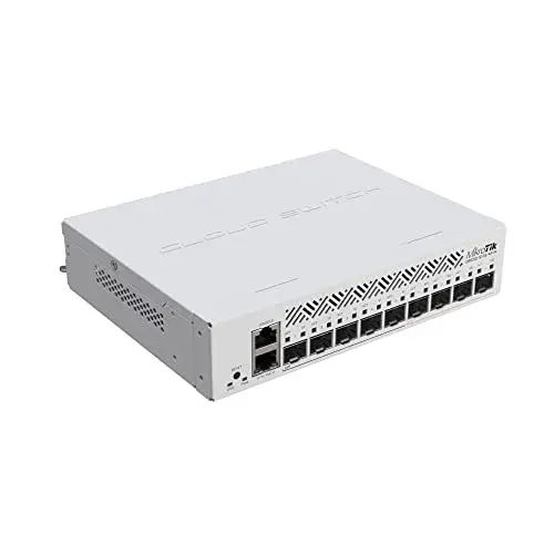 MikroTik CRS310-1G-5S-4S+IN Switch de Rede 10G 1G Portas