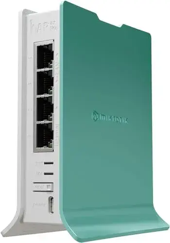 MikroTik hAP ax Lite Router de mesa Wi-Fi 6 2,4 GHz