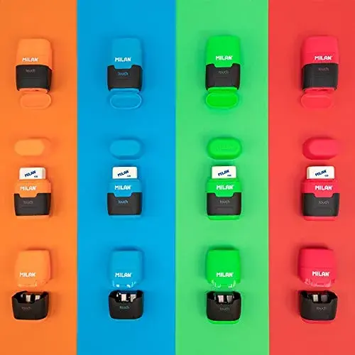 Milan Borracha Compact Touch 430 com 4 unidades