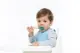 Minikoioi Conjunto de 2 Colheres Silicone com Cabo de Bambu Verde e Cinza