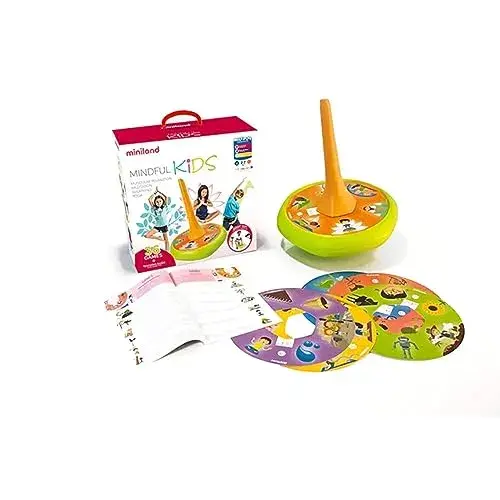 Miniland Mindful Kids Yoga e Meditação Brinquedo Educativo 2 anos+