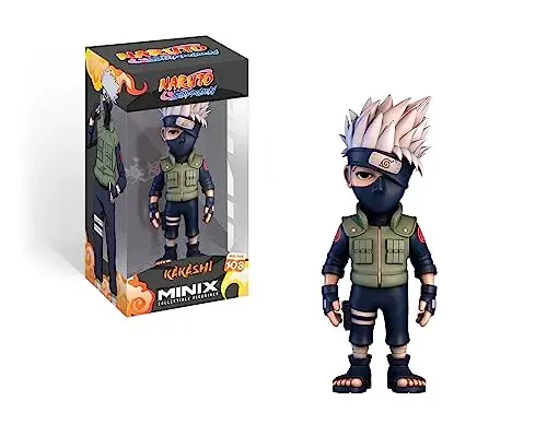 Minix Coleção Naruto Figura Kakashi 12cm