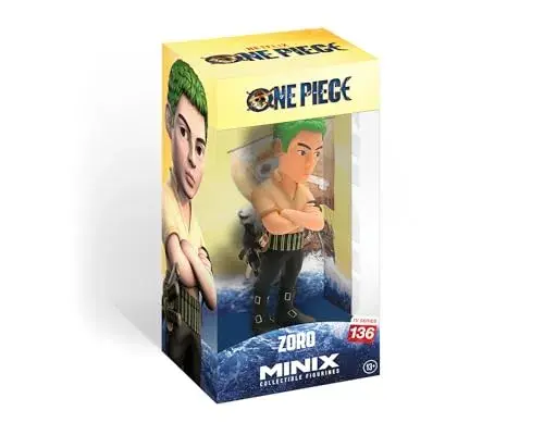 Minix One Piece Zoro Roronoa Figura de Coleção 12cm