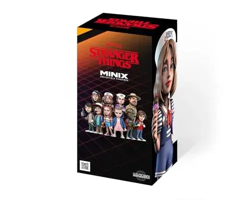 Minix Série Stranger Things Figuras de Coleção Robin Ice Cream 12cm