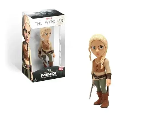 Minix Série Witcher Figura de Coleção 12cm