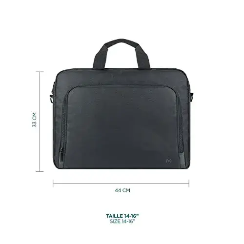 Mobilis TheOne Basic Briefe Preto Tloading para Portátil 14-16″