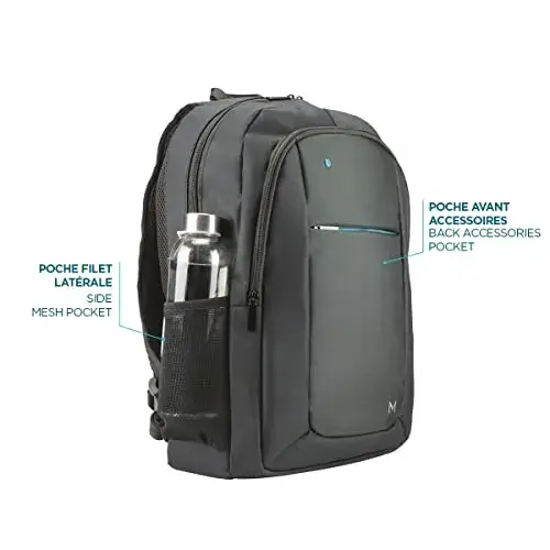 Mobilis TheOne Backpack Mochila Preta para Portátil 15,6 polegadas