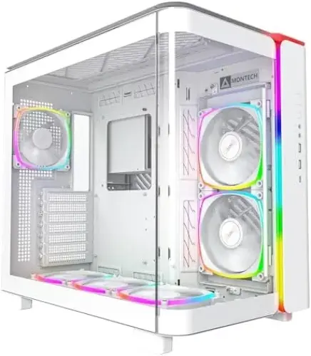 Montech Caixa ATX King 95 PRO Branco Midi Tower Vida, RGB