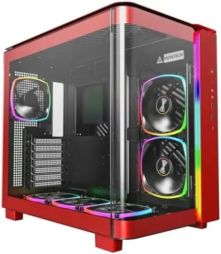 Montech King 95 PRO Mid Tower ATX Vermelho RGB