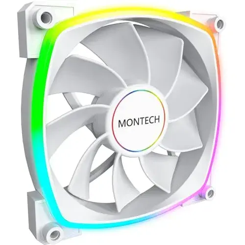 Montech ventoinha para PC 14cm branco RX140 PWM