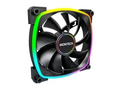 Montech ventoinha para PC 14cm Preto ARGB PWM