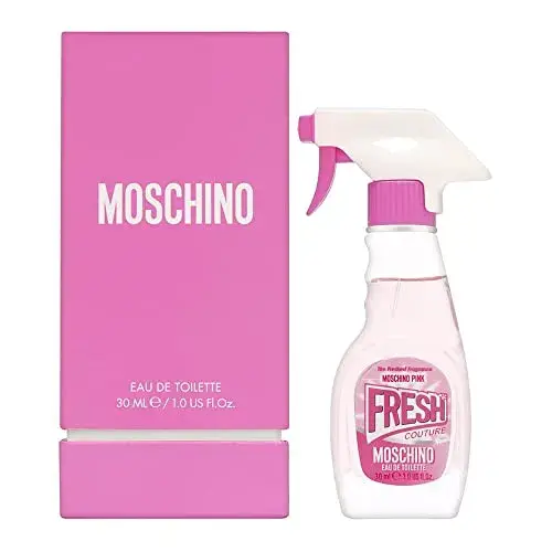 Moschino Fresh Couture Pink Woman Toranja rosa, groselhas pretas e lírio dos vales 30ml perfume