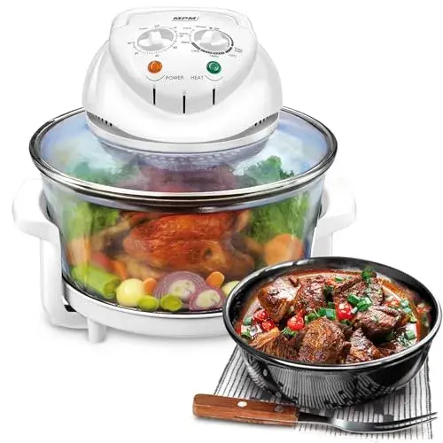 MPM MKO-02 1400W branco forno de convecção