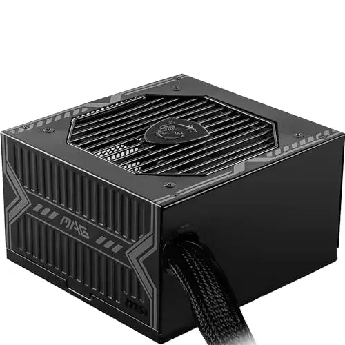 MSI 750W MAG A750BN Certificação 80 Plus Bronze Preto