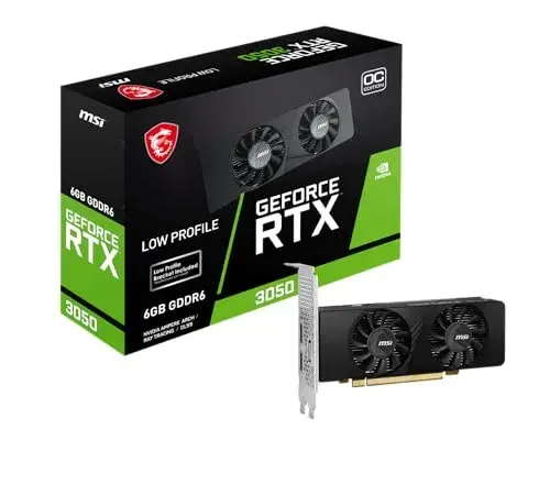 MSI GeForce RTX 3050 6GB 1492MHz CUDA 2304 cores