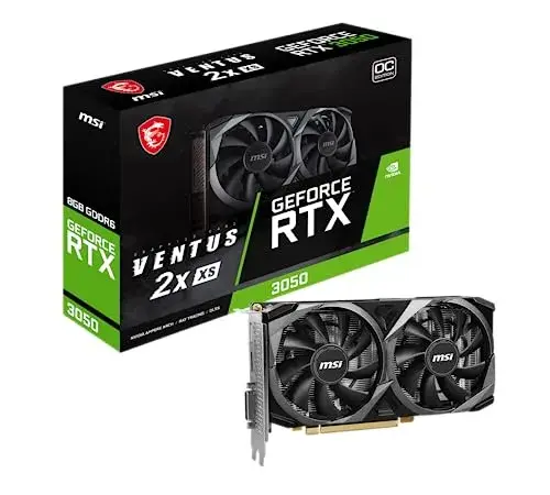 MSI GeForce RTX 3050 8GB GDDR6 1807 MHz 2560 cores